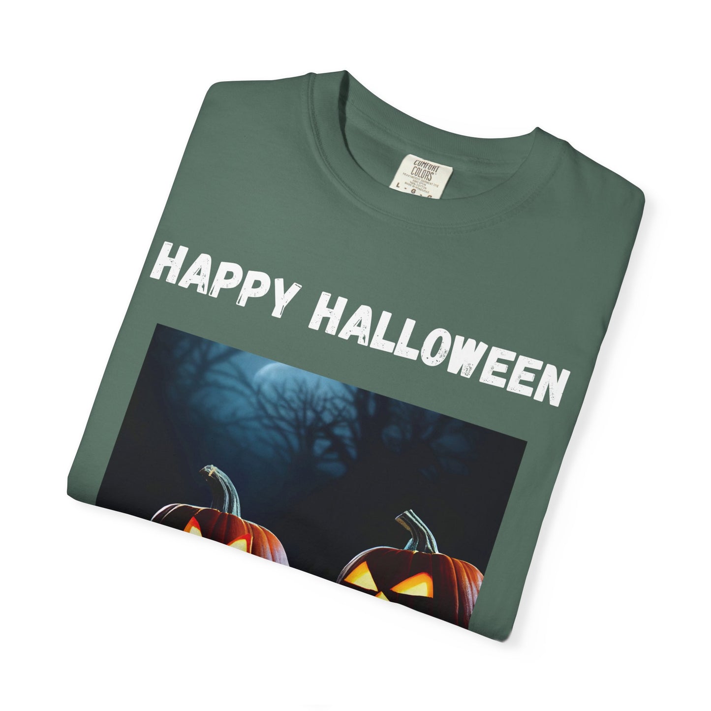 Adult Halloween T-Shirt - Unisex Garment-Dyed