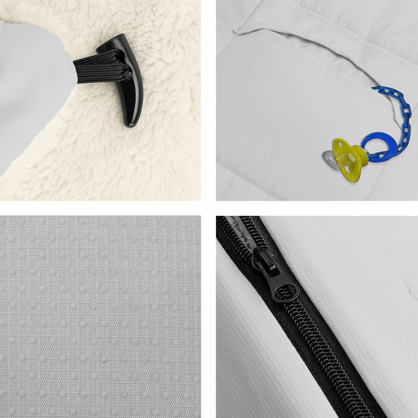 KIDIZ® Babyfußsack Baby Winterfußsack Kinderwagenfuß