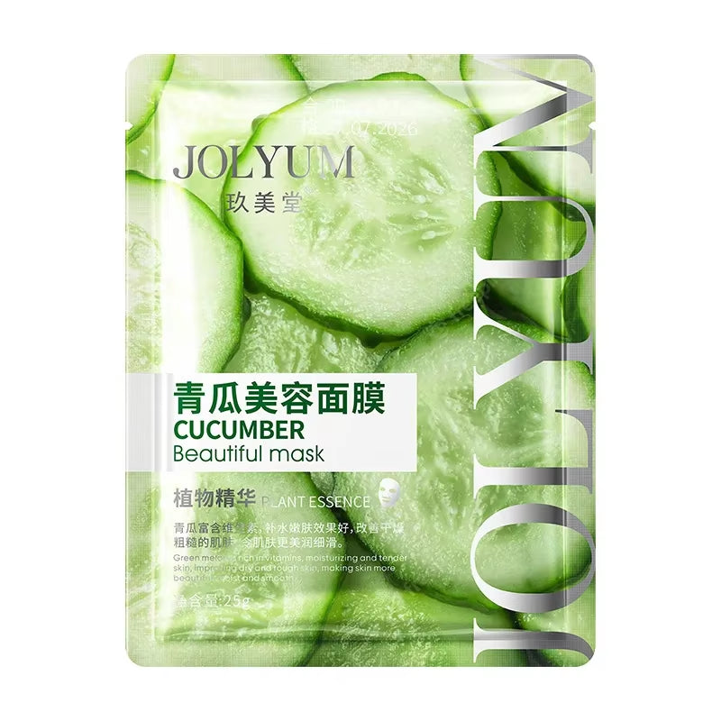 Aloe Hydrating Facial Mask Nourishing Skin Rejuvenating Smooth Avocado Blueberry Moisturizing Face Mask Beauty Facial Skin Care