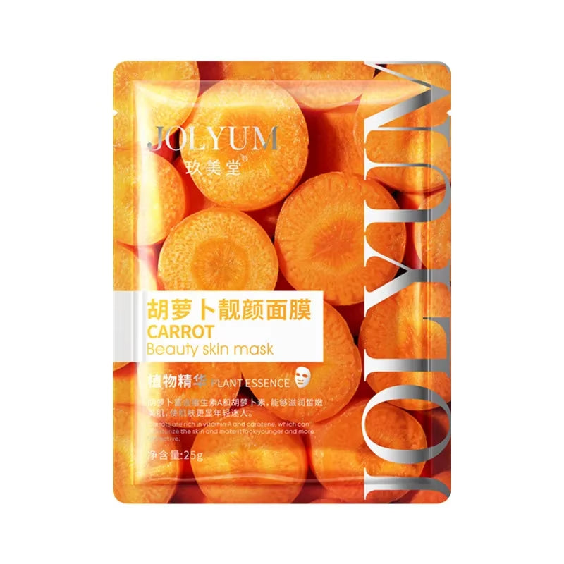 Aloe Hydrating Facial Mask Nourishing Skin Rejuvenating Smooth Avocado Blueberry Moisturizing Face Mask Beauty Facial Skin Care