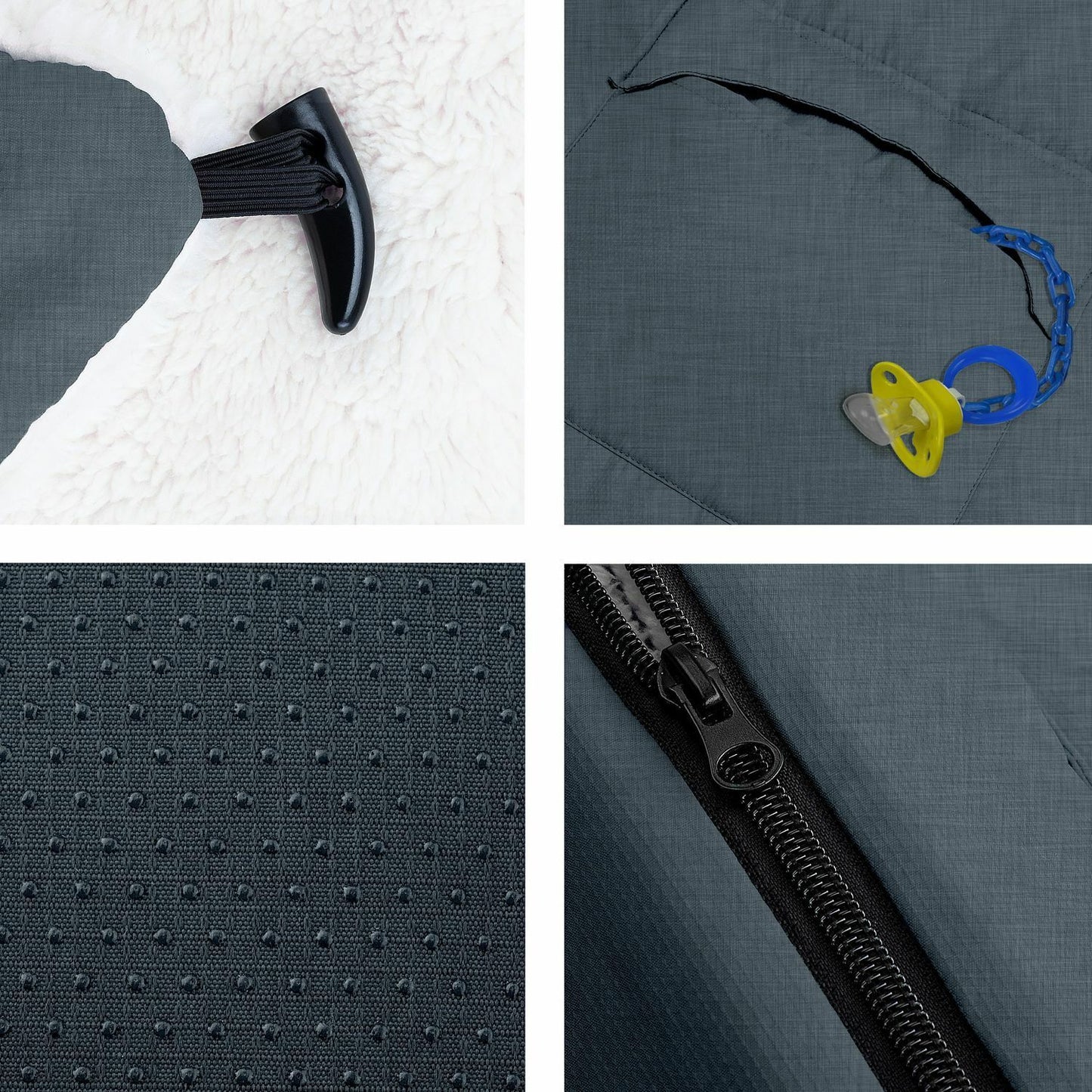 KIDIZ® Babyfußsack Baby Winterfußsack Kinderwagenfuß