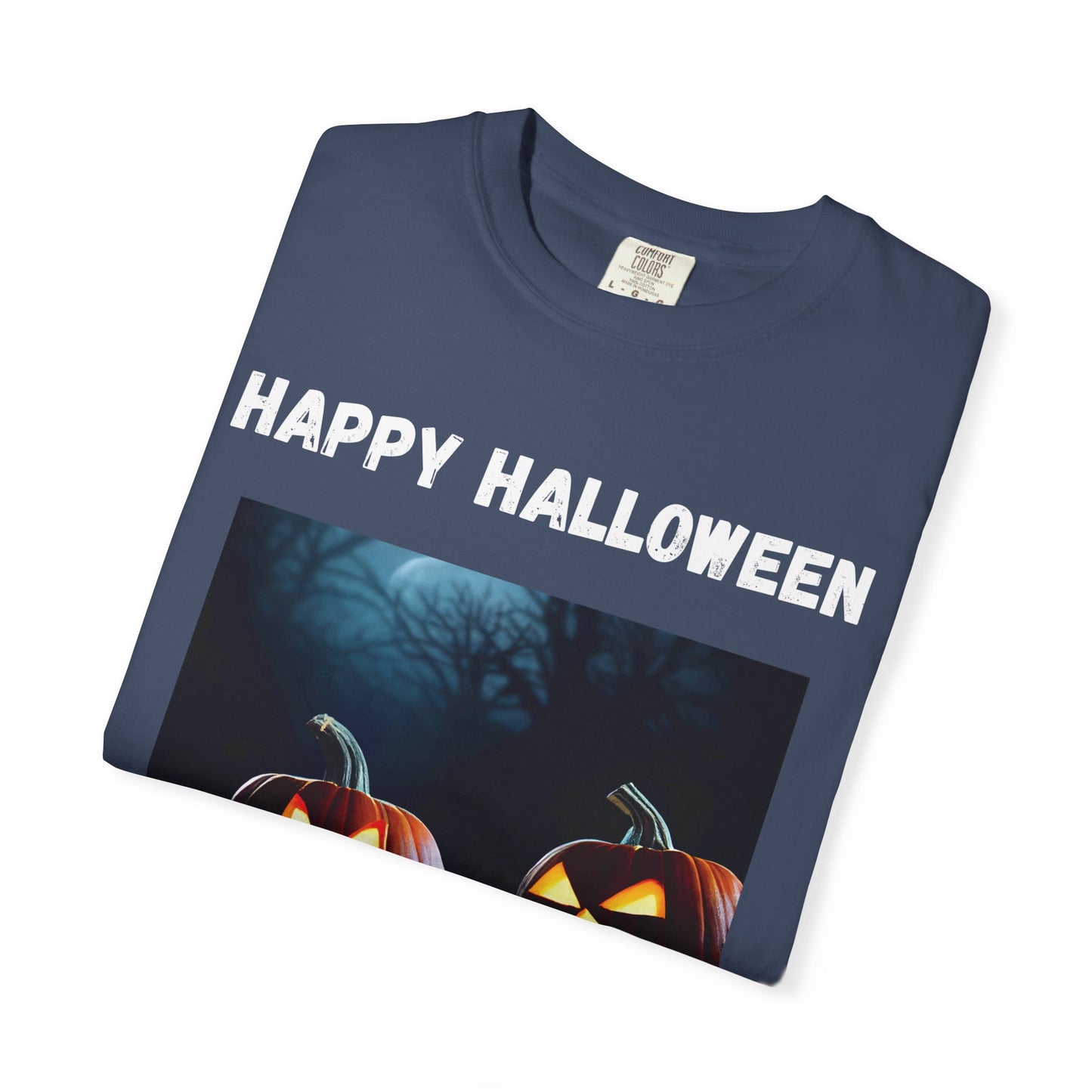 Adult Halloween T-Shirt - Unisex Garment-Dyed