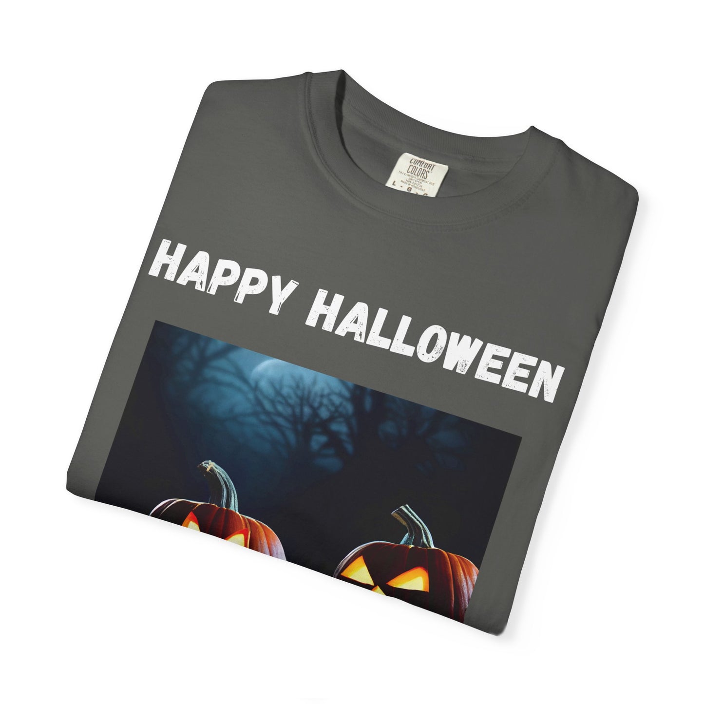 Adult Halloween T-Shirt - Unisex Garment-Dyed