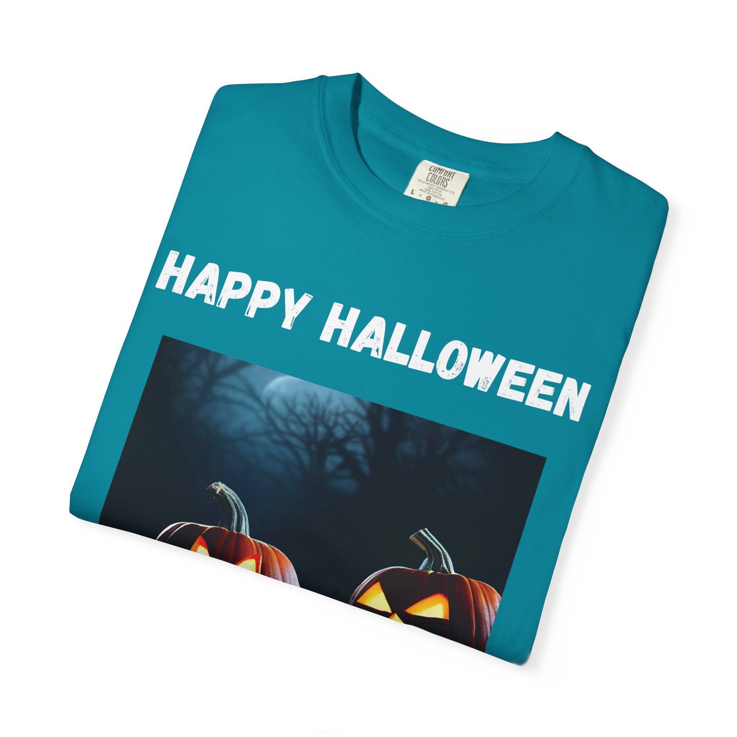 Adult Halloween T-Shirt - Unisex Garment-Dyed