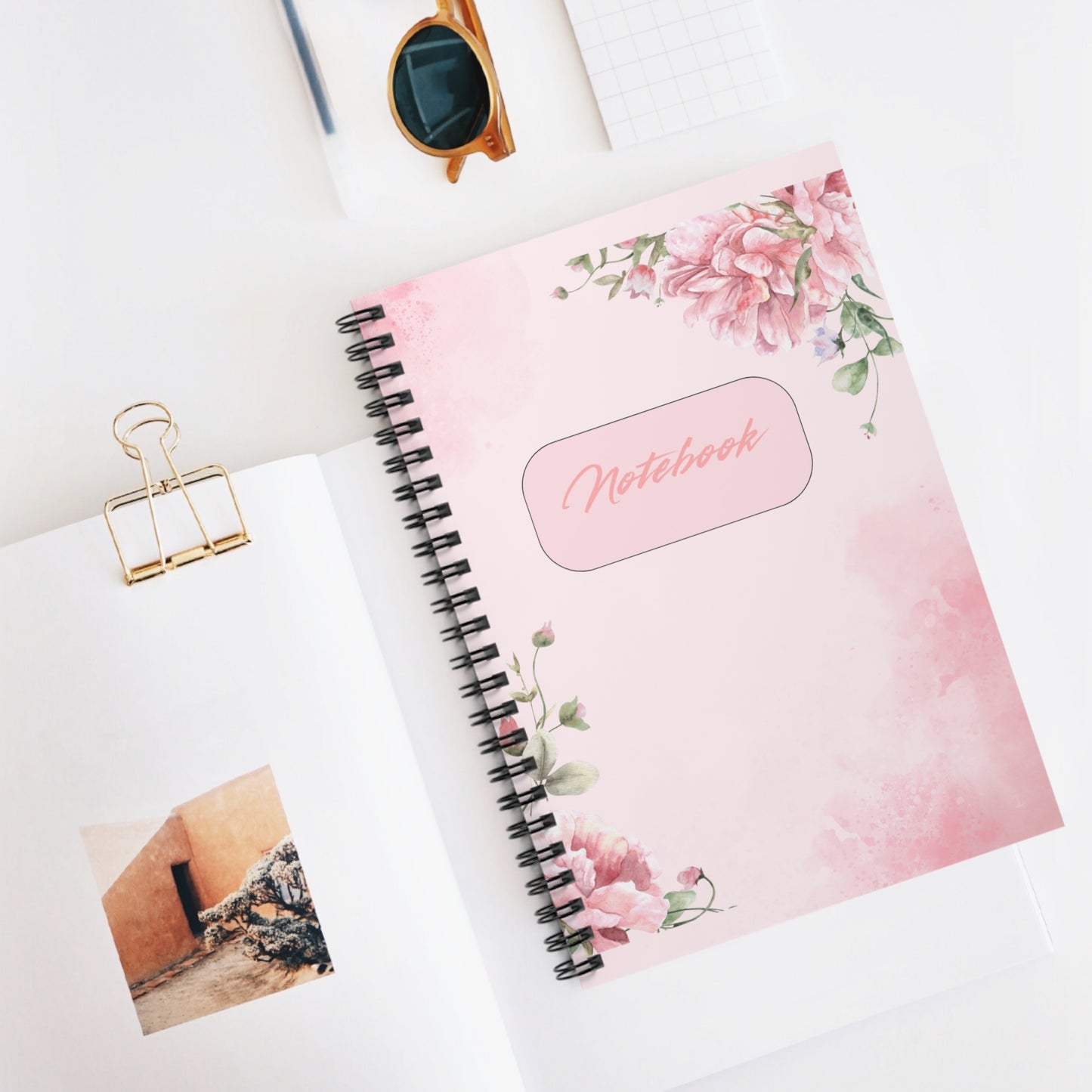 Ruled Line Notebook - Minimalist Design