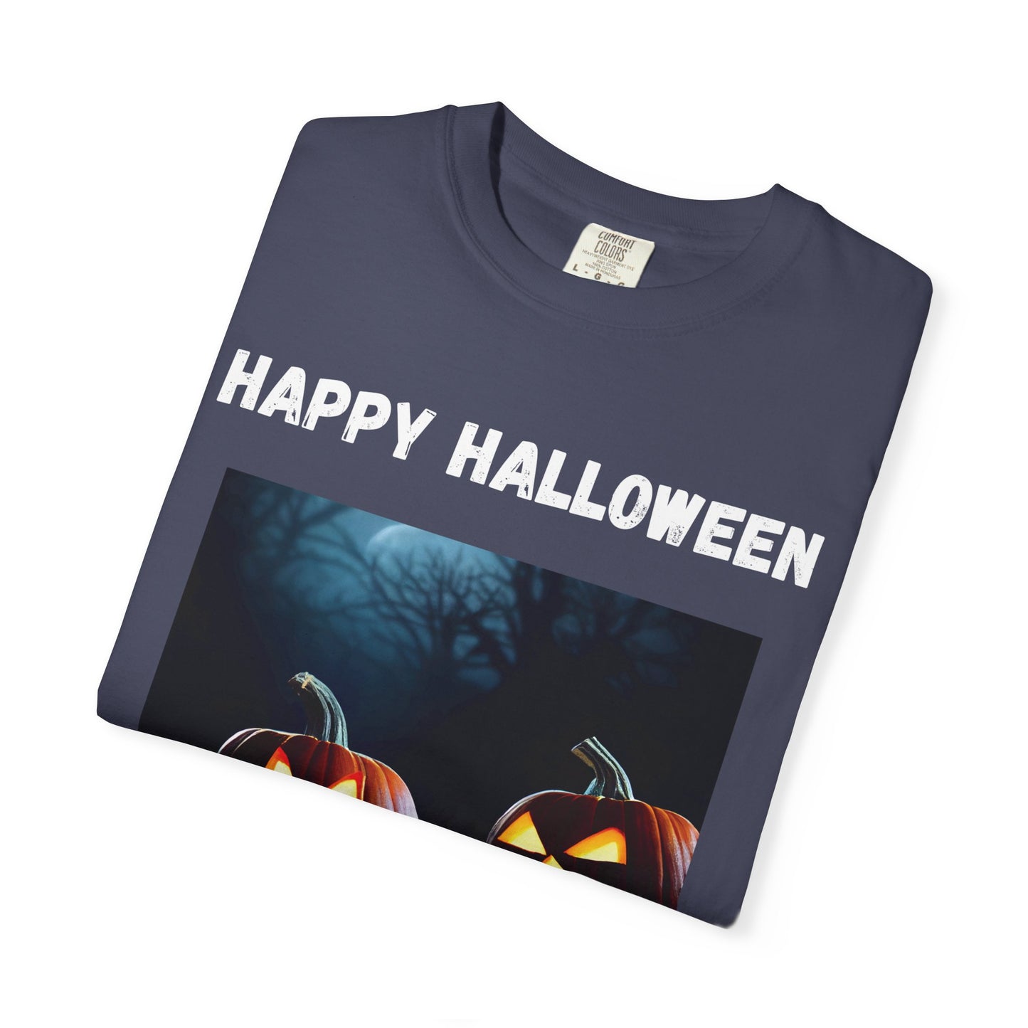 Adult Halloween T-Shirt - Unisex Garment-Dyed