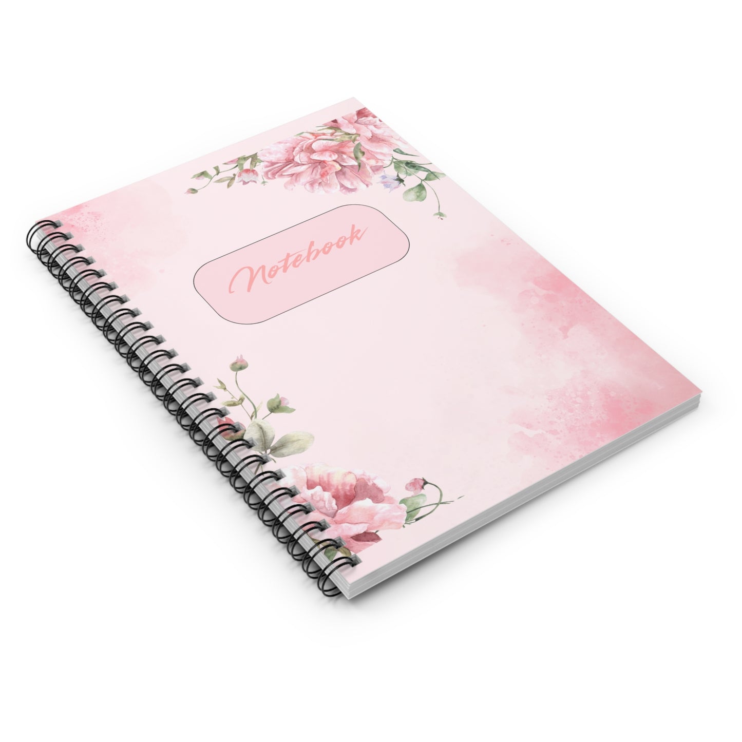 Ruled Line Notebook - Minimalist Design