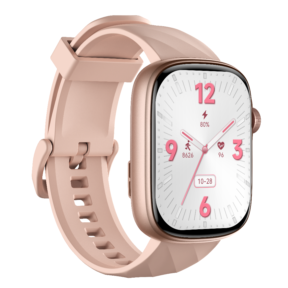 Smart Watch for Women, 1.95'' AMOLED Ultra-Clear Screen Activity Trackers with Heart Rate/Sleep/SpO2 Monitor, Smartwatch for iPhone/Samsung/Android-5
