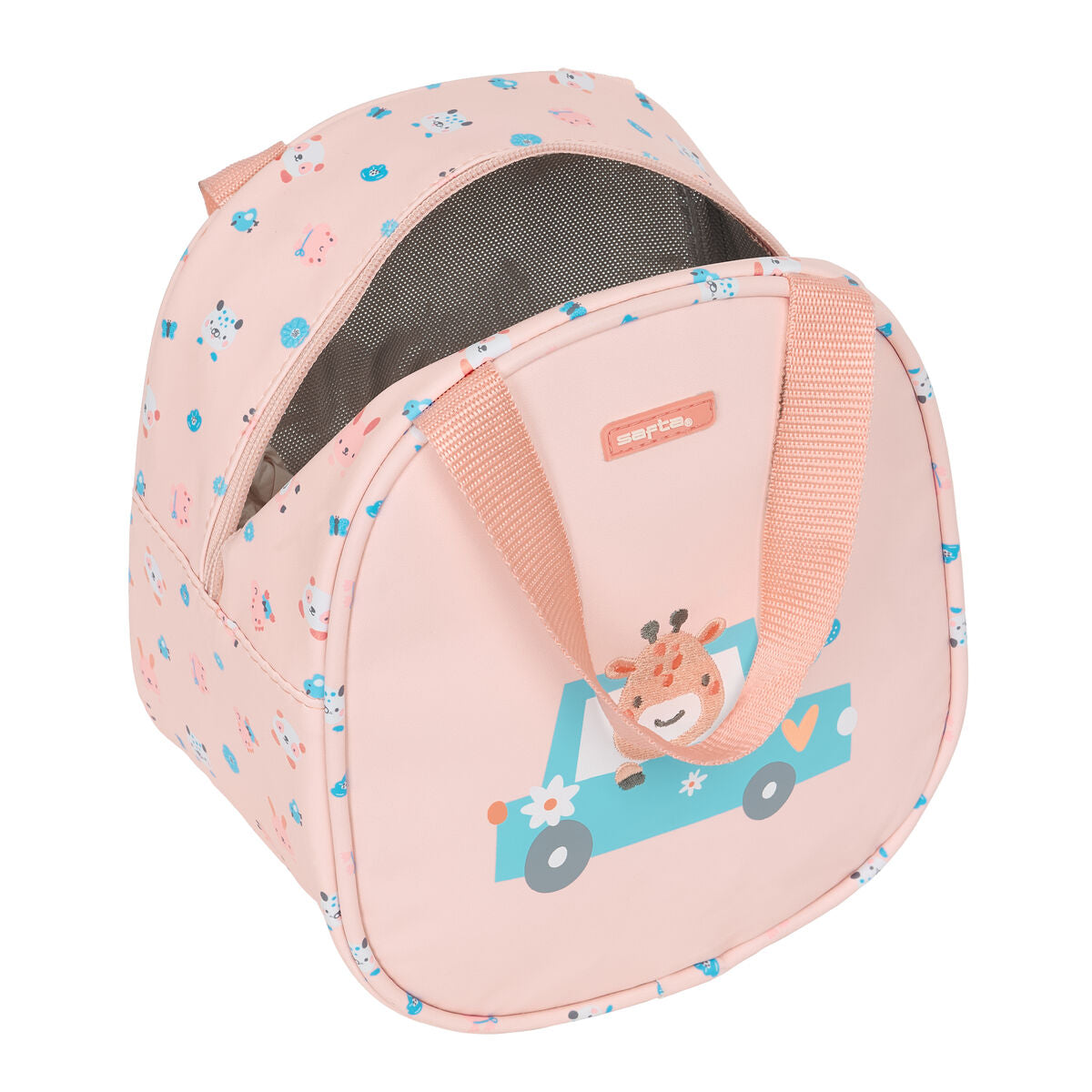 Thermal Lunchbox Safta Jirafa Coral 19 x 22 x 14 cm-3