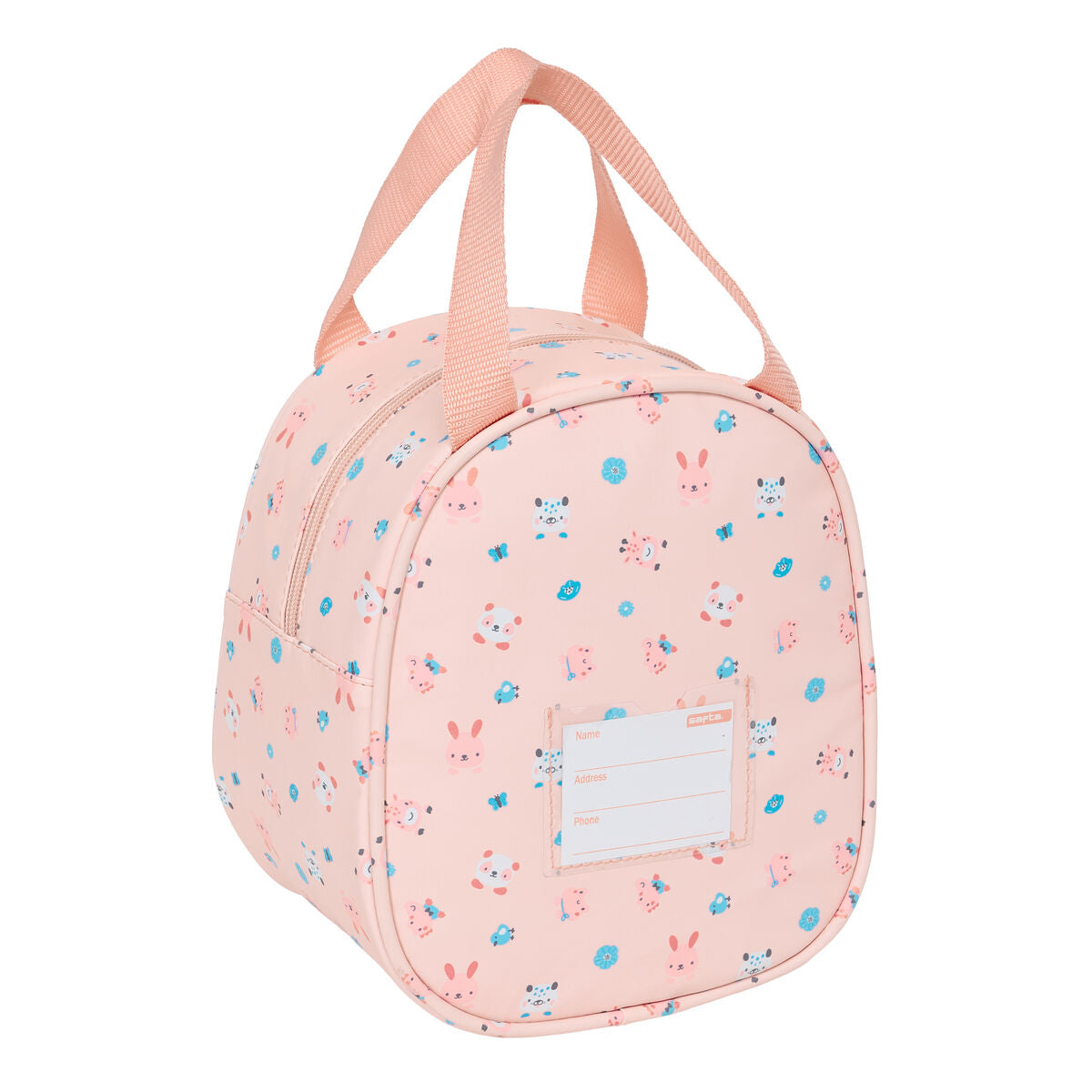 Thermal Lunchbox Safta Jirafa Coral 19 x 22 x 14 cm-1