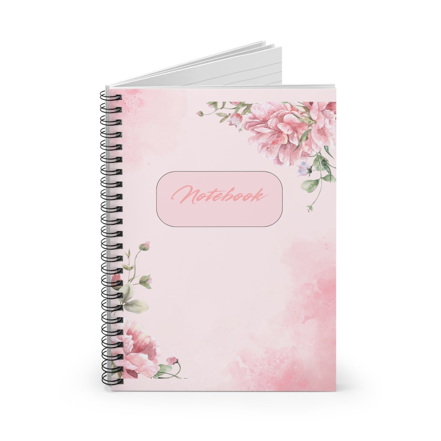 Ruled Line Notebook - Minimalist Design