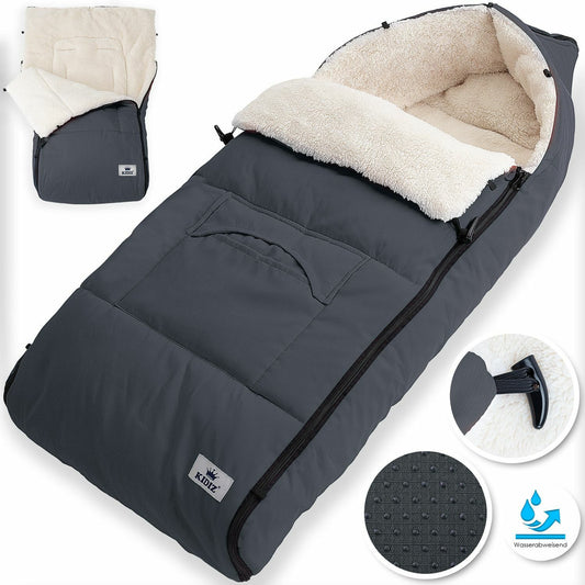 KIDIZ® Babyfußsack Baby Winterfußsack Kinderwagenfuß