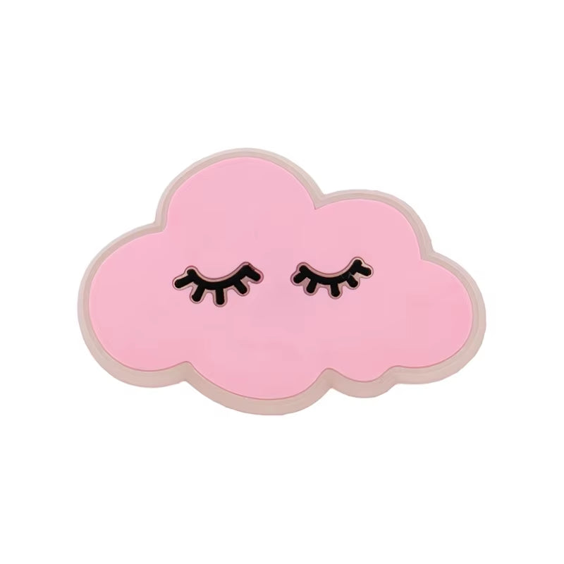 1Pcs Cute Owl Ladybug Cows Cat LED Shoe Charms Unicorn Gamepad Stethoscope Light up Shoe Decoration Sunflower Clog Pins